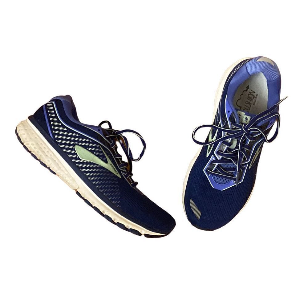 Brooks Ghost 12 Navy Stellar Blue Sneakers Women’s Size 11